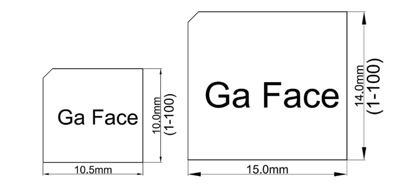 Free-standing GaN Substrate (Customized Size)