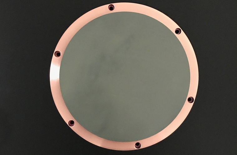 AZO Target With Copper Backing Plate